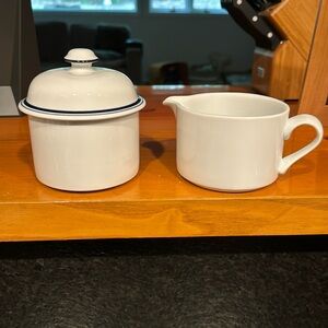 Dansk Bistro Sugar and Creamer set